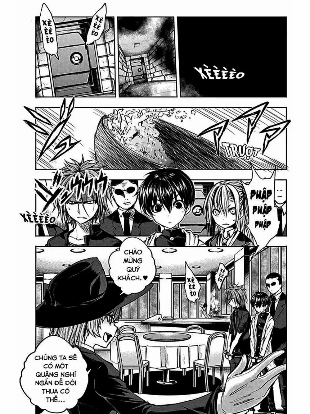 Truyện Tranh Trò Chơi Sinh Tồn - Deatte 5 Byou De Battle trang 3