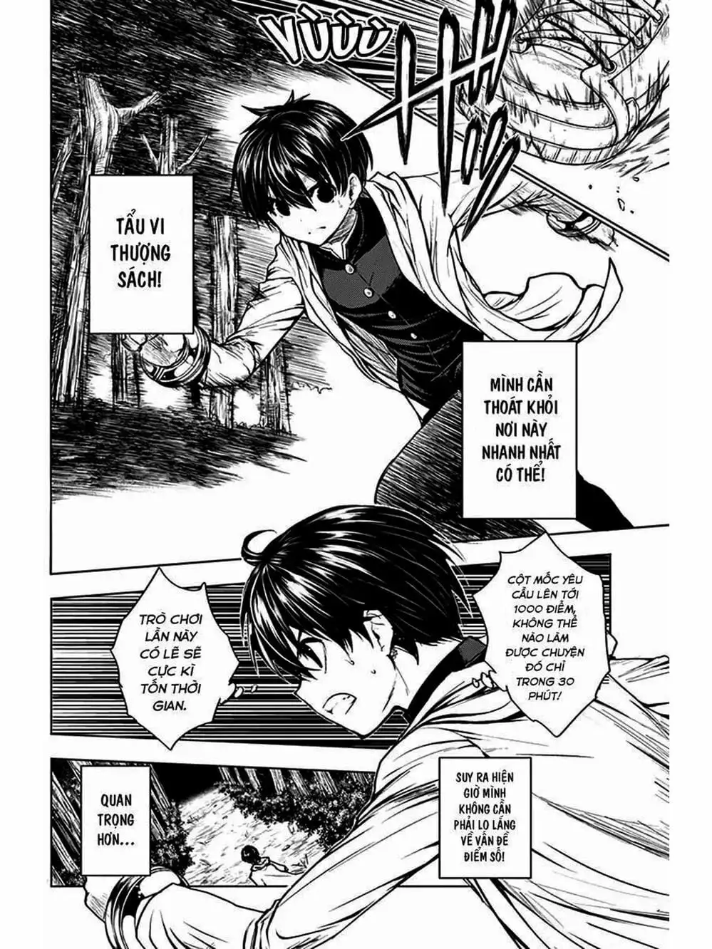 Truyện Tranh Trò Chơi Sinh Tồn - Deatte 5 Byou De Battle trang 3