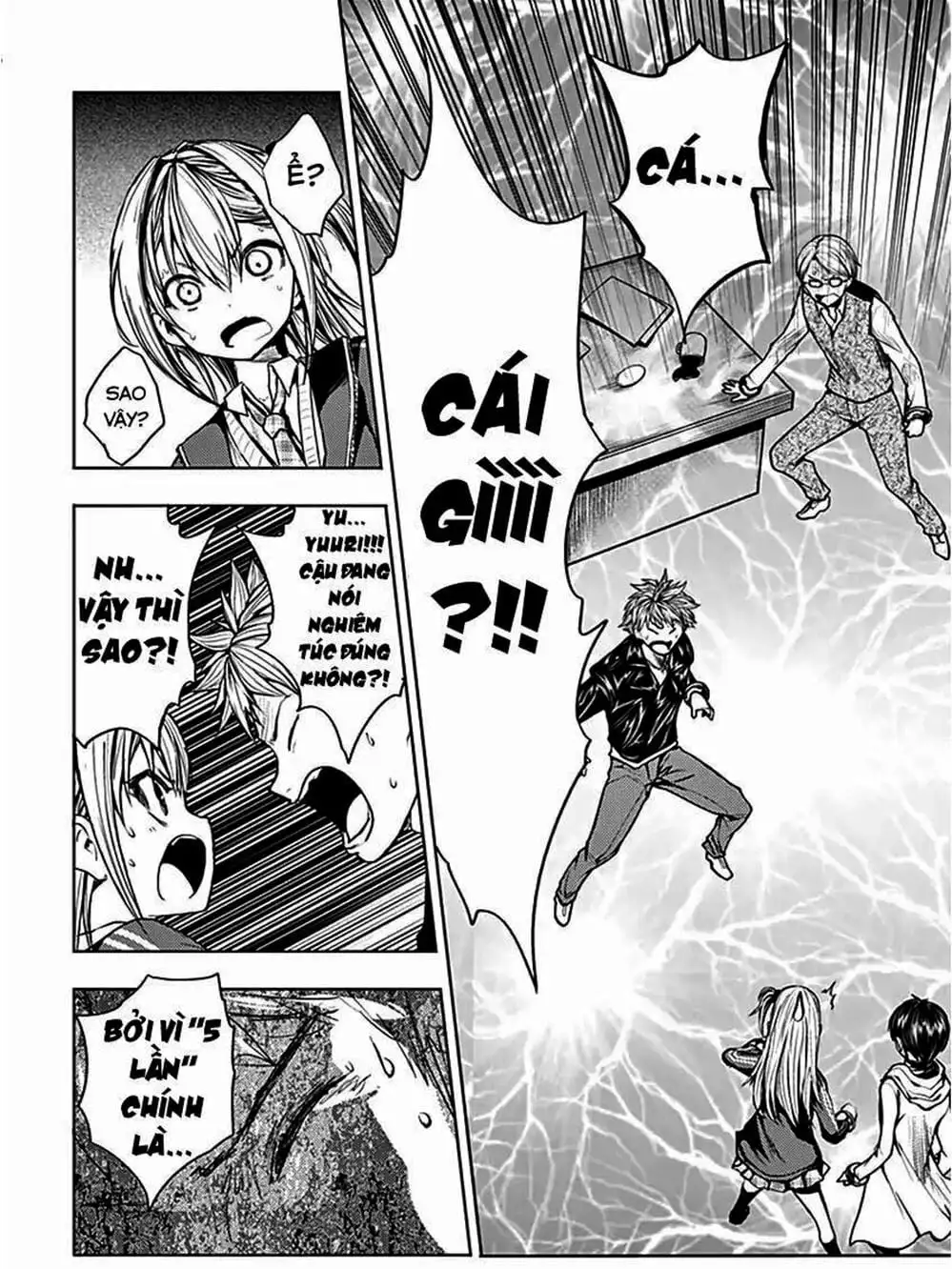 Truyện Tranh Trò Chơi Sinh Tồn - Deatte 5 Byou De Battle trang 3