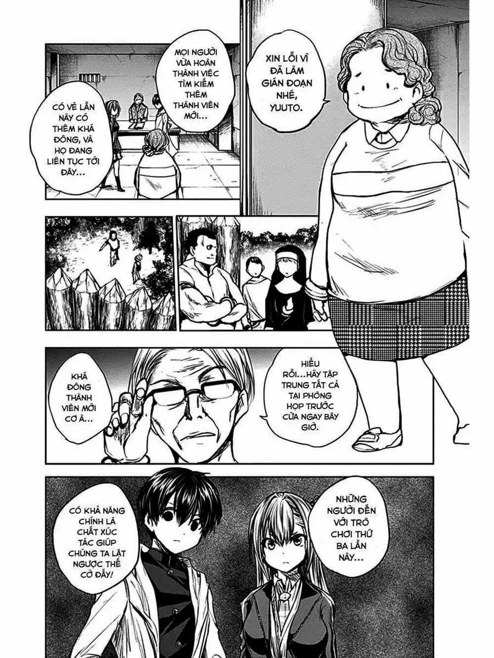 Truyện Tranh Trò Chơi Sinh Tồn - Deatte 5 Byou De Battle trang 3