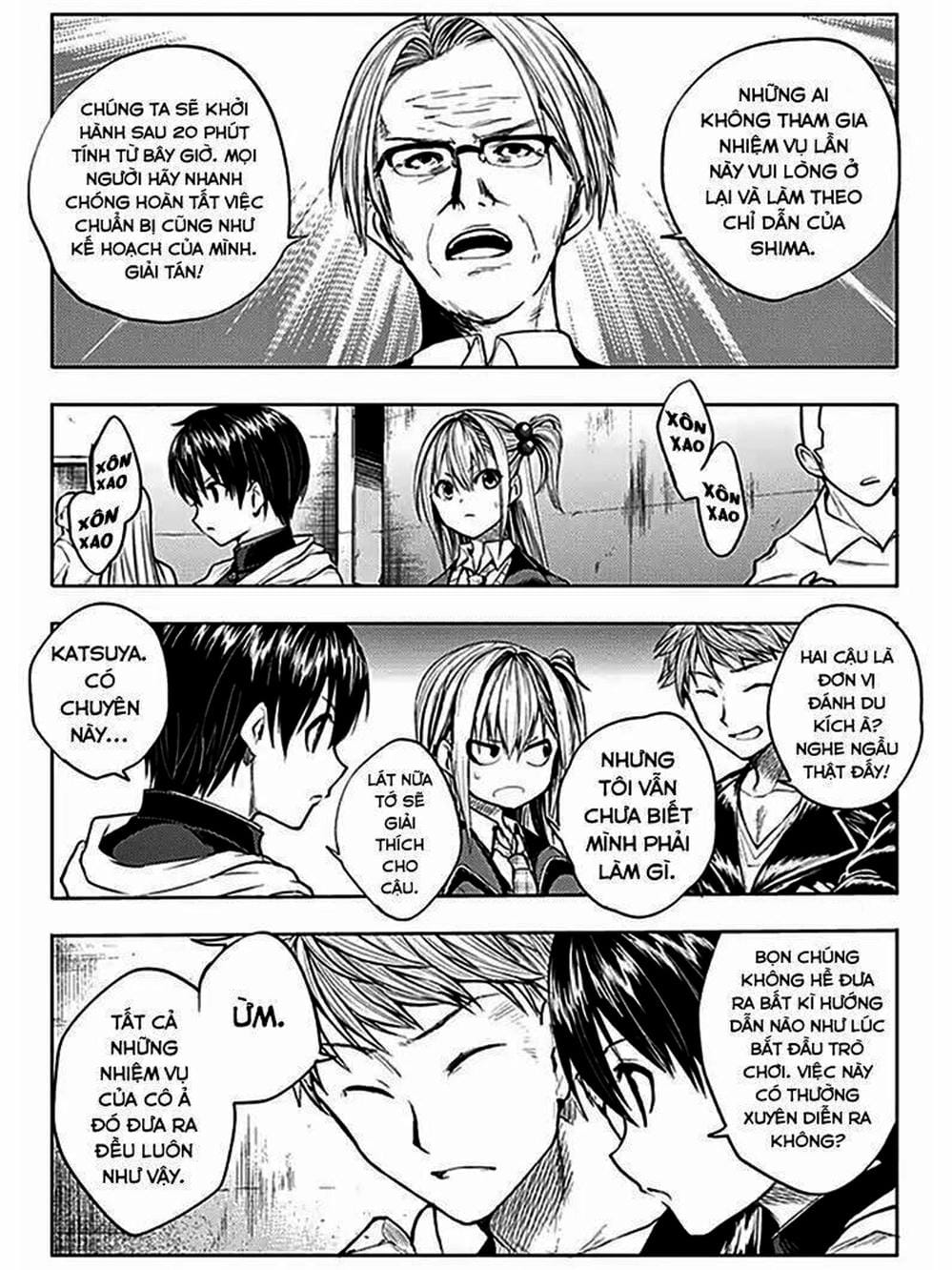 Truyện Tranh Trò Chơi Sinh Tồn - Deatte 5 Byou De Battle trang 3