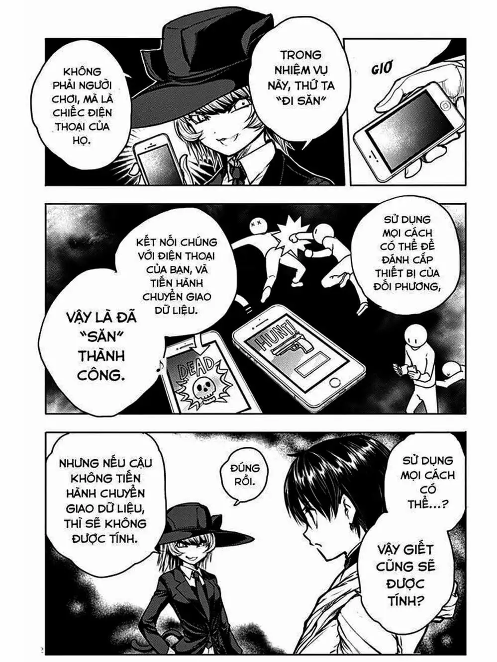 Truyện Tranh Trò Chơi Sinh Tồn - Deatte 5 Byou De Battle trang 3