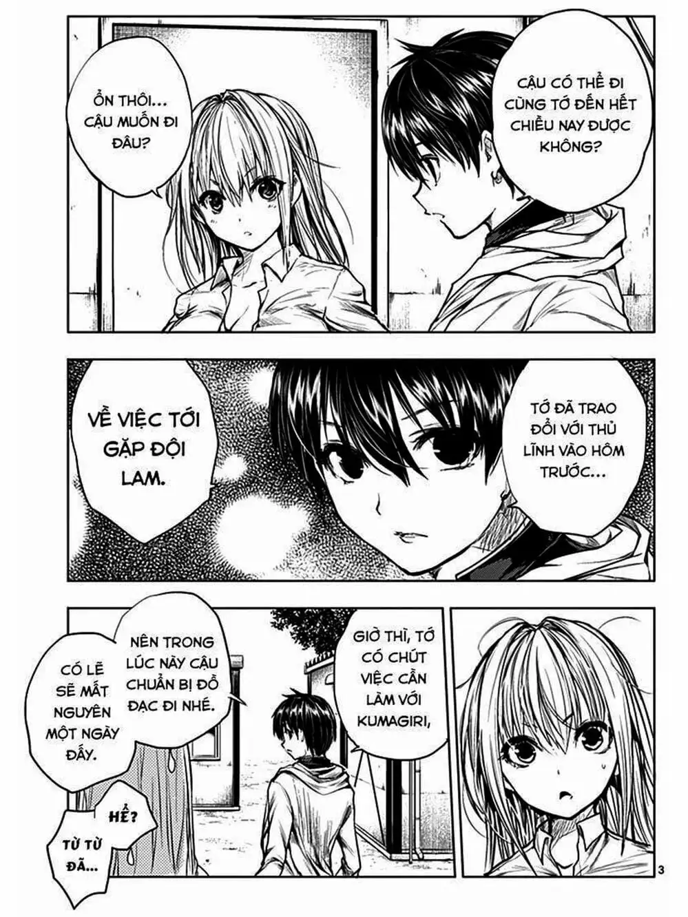 Truyện Tranh Trò Chơi Sinh Tồn - Deatte 5 Byou De Battle trang 3