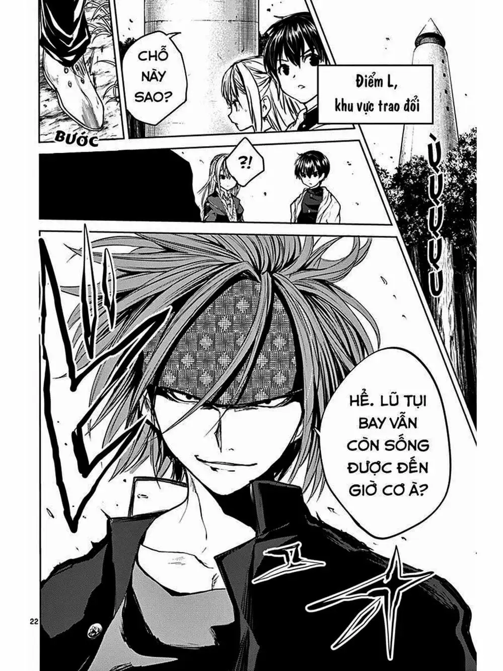 Truyện Tranh Trò Chơi Sinh Tồn - Deatte 5 Byou De Battle trang 3