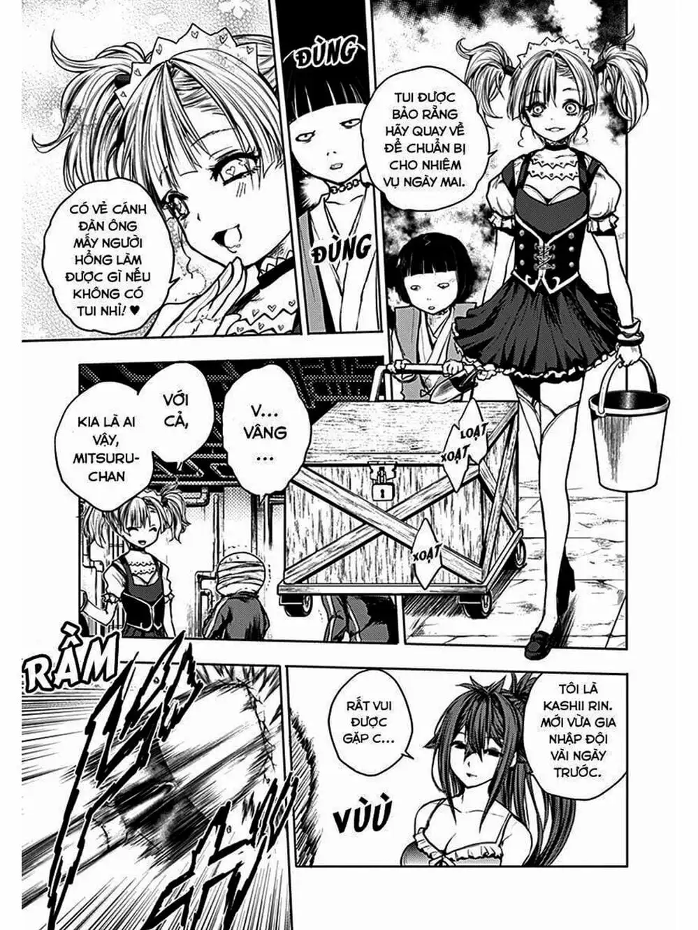 Truyện Tranh Trò Chơi Sinh Tồn - Deatte 5 Byou De Battle trang 3