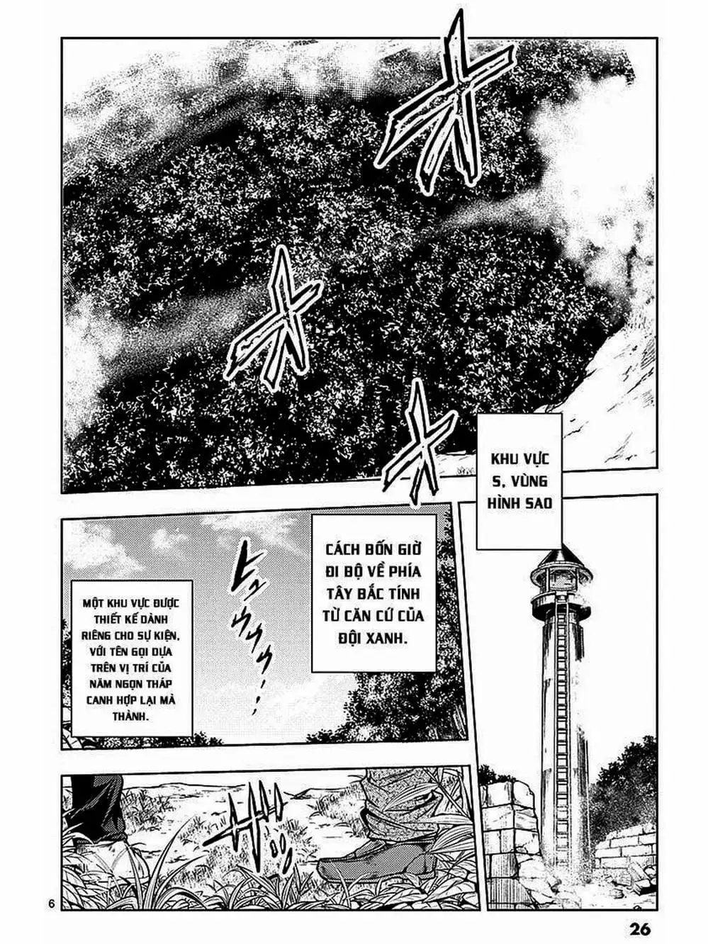 Truyện Tranh Trò Chơi Sinh Tồn - Deatte 5 Byou De Battle trang 3