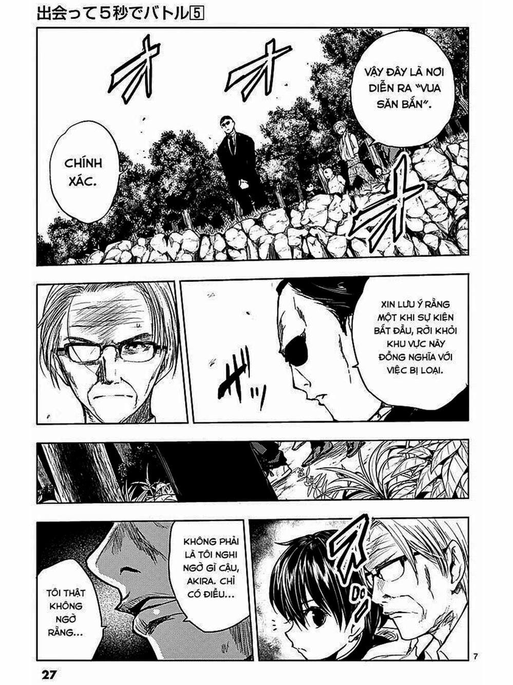 Truyện Tranh Trò Chơi Sinh Tồn - Deatte 5 Byou De Battle trang 3