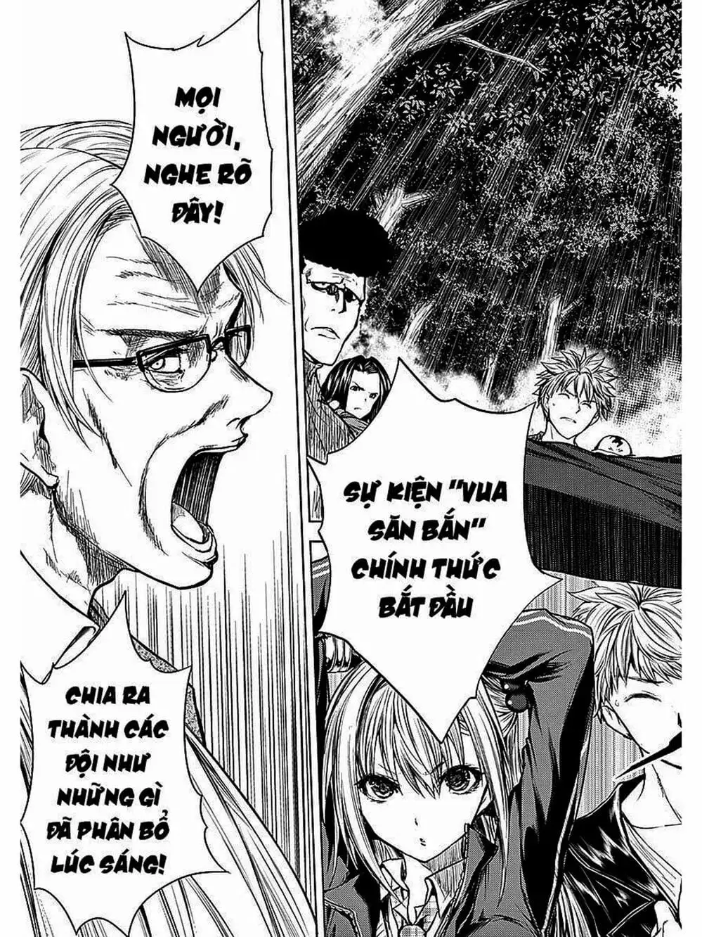 Truyện Tranh Trò Chơi Sinh Tồn - Deatte 5 Byou De Battle trang 3