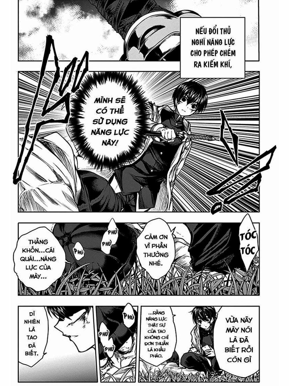 Truyện Tranh Trò Chơi Sinh Tồn - Deatte 5 Byou De Battle trang 3