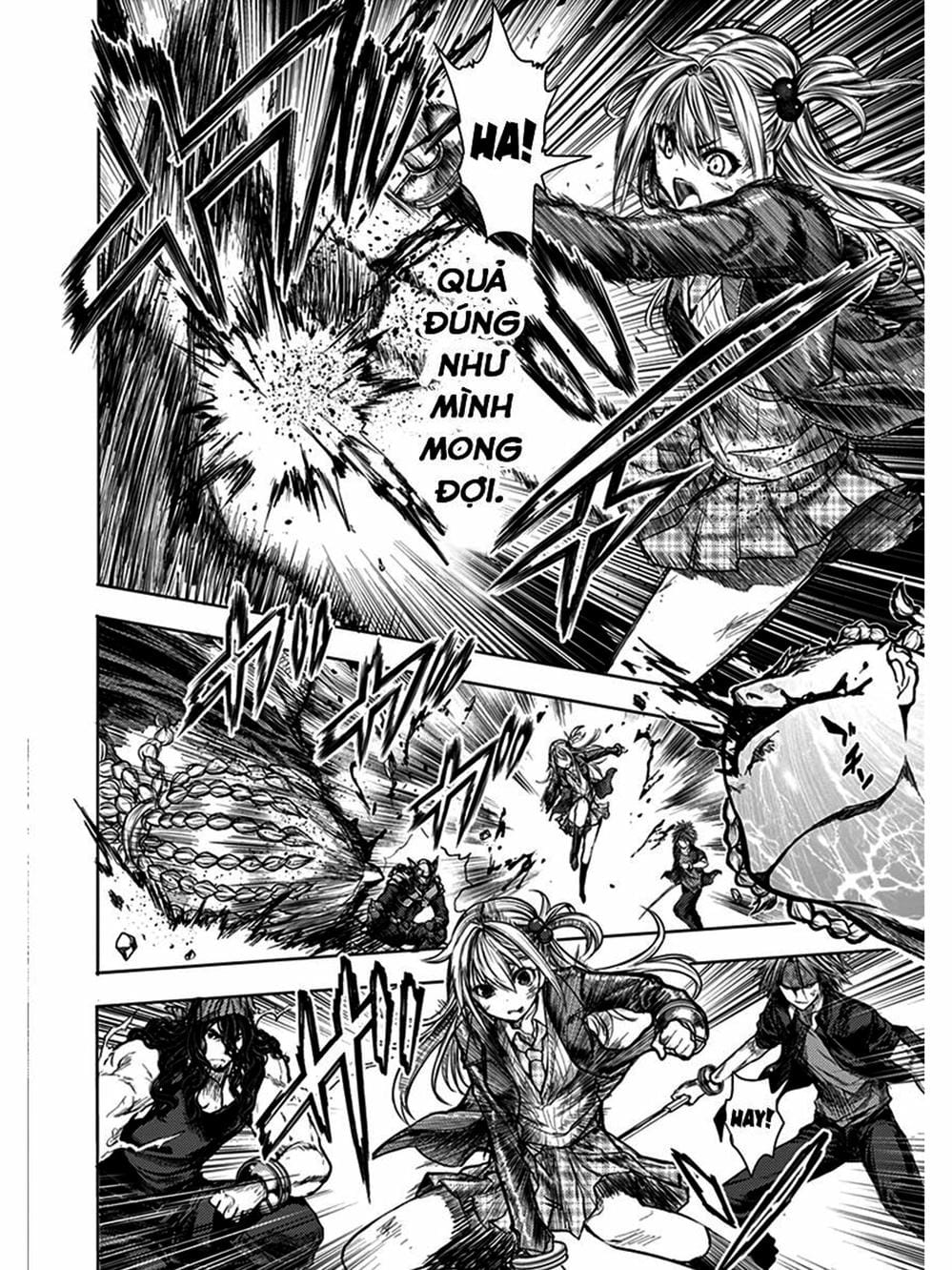 Truyện Tranh Trò Chơi Sinh Tồn - Deatte 5 Byou De Battle trang 3