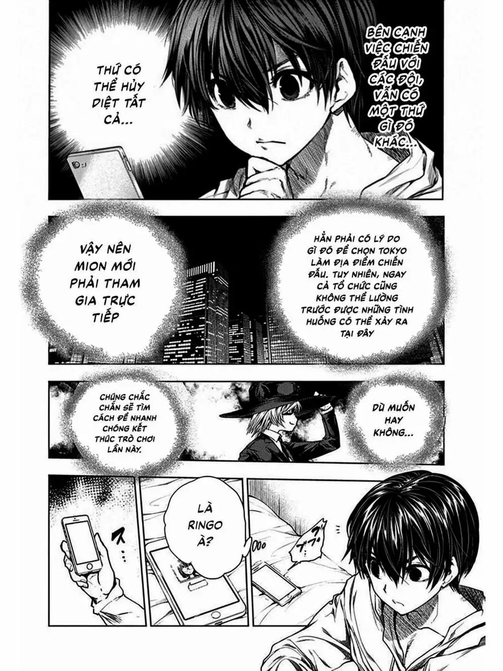 Truyện Tranh Trò Chơi Sinh Tồn - Deatte 5 Byou De Battle trang 3