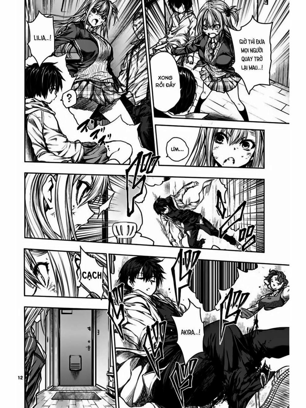 Truyện Tranh Trò Chơi Sinh Tồn - Deatte 5 Byou De Battle trang 3