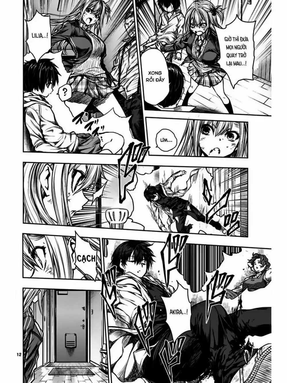 Truyện Tranh Trò Chơi Sinh Tồn - Deatte 5 Byou De Battle trang 3