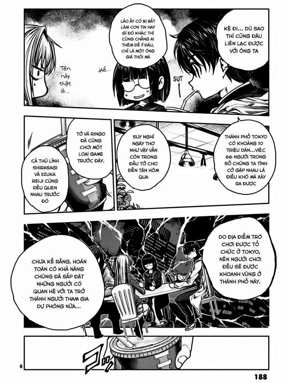Truyện Tranh Trò Chơi Sinh Tồn - Deatte 5 Byou De Battle trang 3