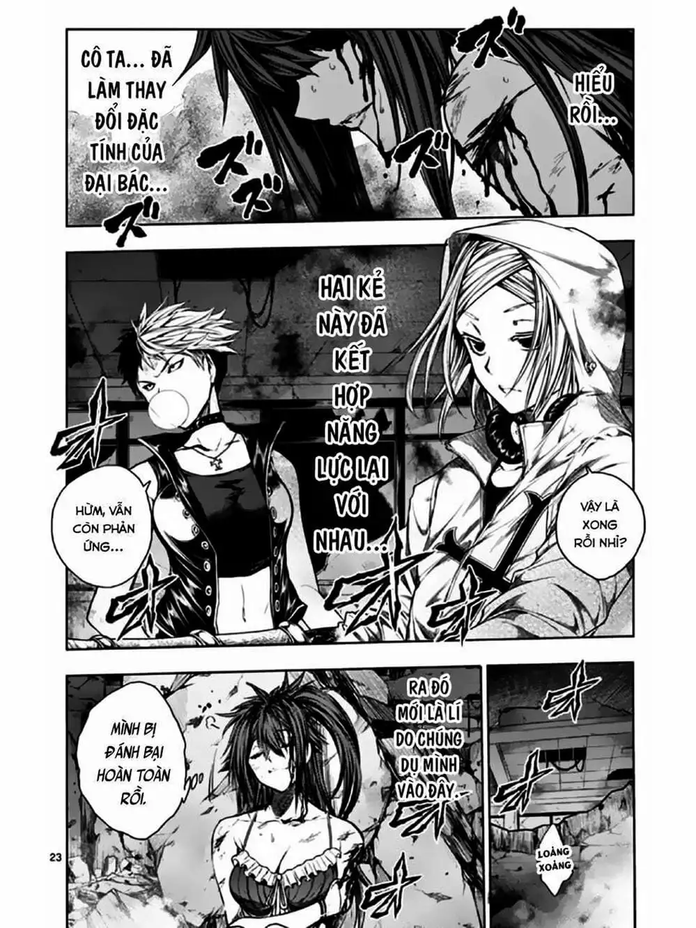 Truyện Tranh Trò Chơi Sinh Tồn - Deatte 5 Byou De Battle trang 3