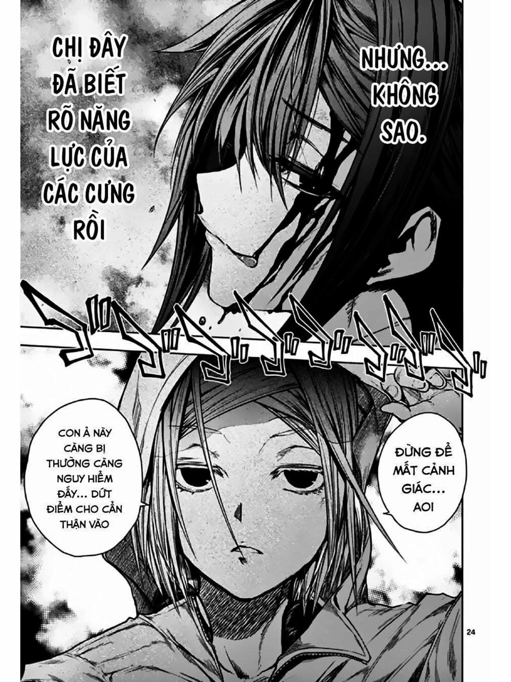 Truyện Tranh Trò Chơi Sinh Tồn - Deatte 5 Byou De Battle trang 3