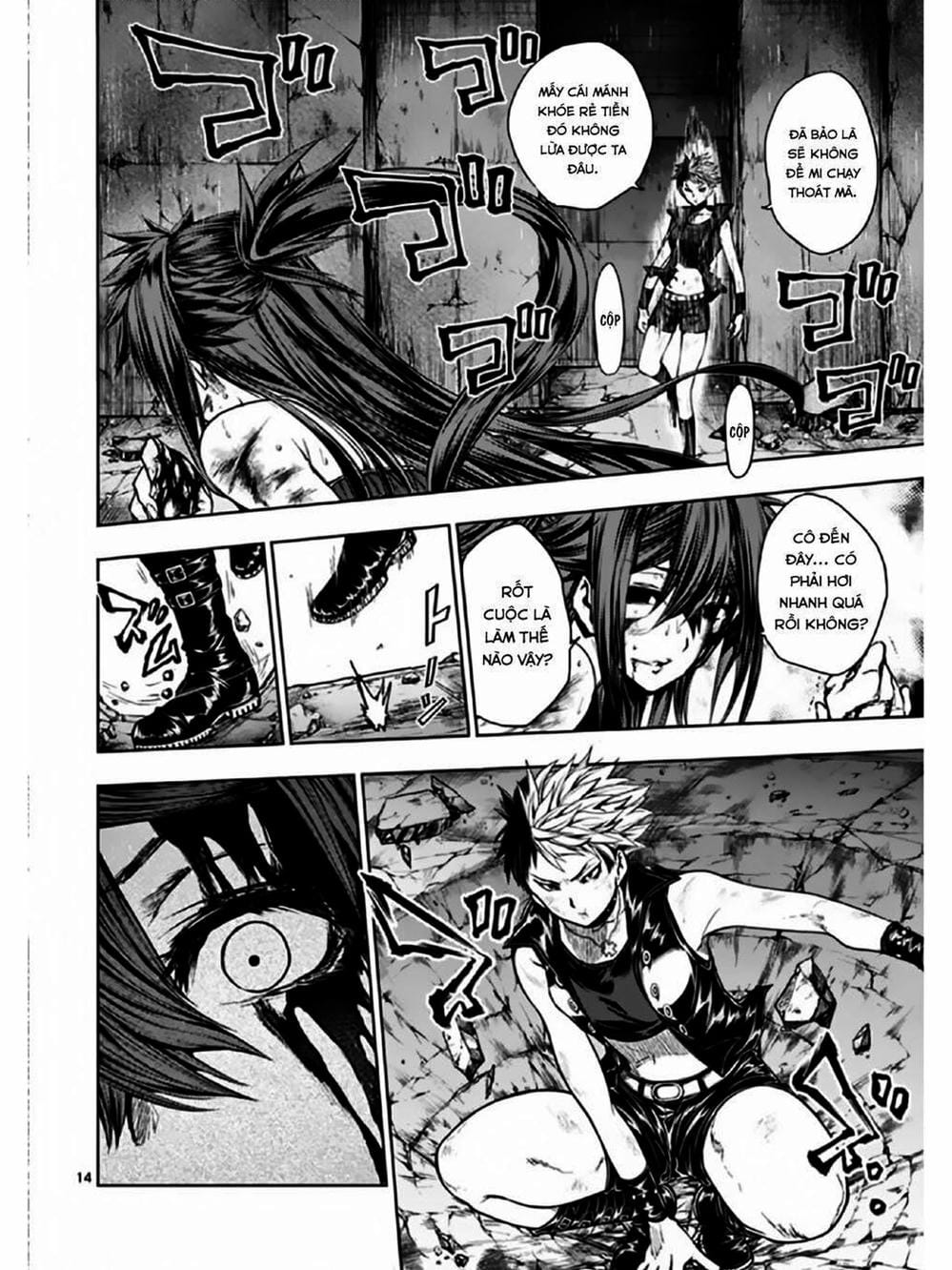 Truyện Tranh Trò Chơi Sinh Tồn - Deatte 5 Byou De Battle trang 3