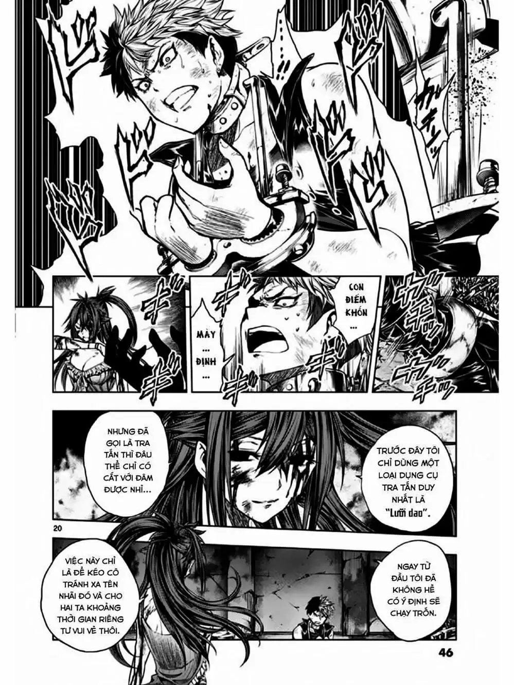 Truyện Tranh Trò Chơi Sinh Tồn - Deatte 5 Byou De Battle trang 3