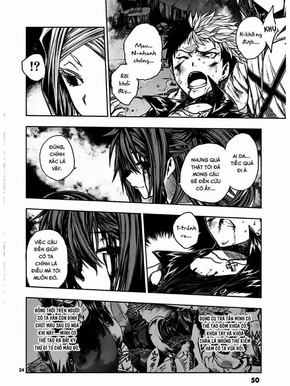 Truyện Tranh Trò Chơi Sinh Tồn - Deatte 5 Byou De Battle trang 3