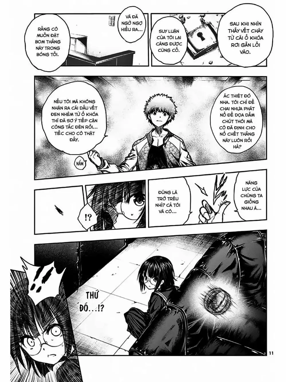 Truyện Tranh Trò Chơi Sinh Tồn - Deatte 5 Byou De Battle trang 3