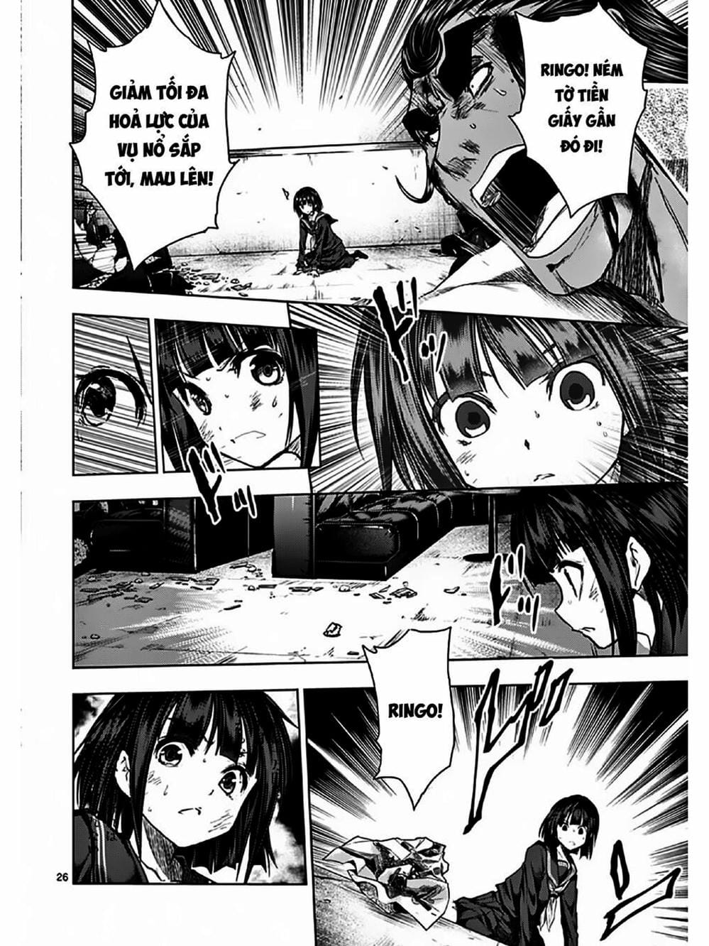 Truyện Tranh Trò Chơi Sinh Tồn - Deatte 5 Byou De Battle trang 3