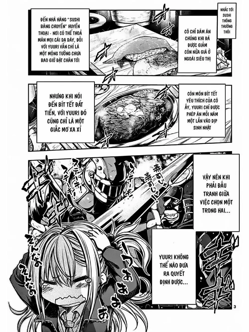 Truyện Tranh Trò Chơi Sinh Tồn - Deatte 5 Byou De Battle trang 3