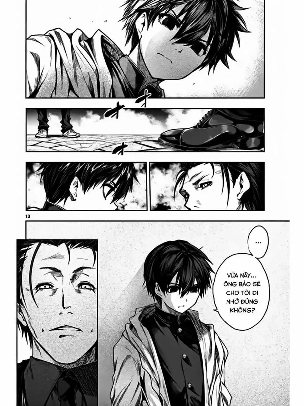 Truyện Tranh Trò Chơi Sinh Tồn - Deatte 5 Byou De Battle trang 3