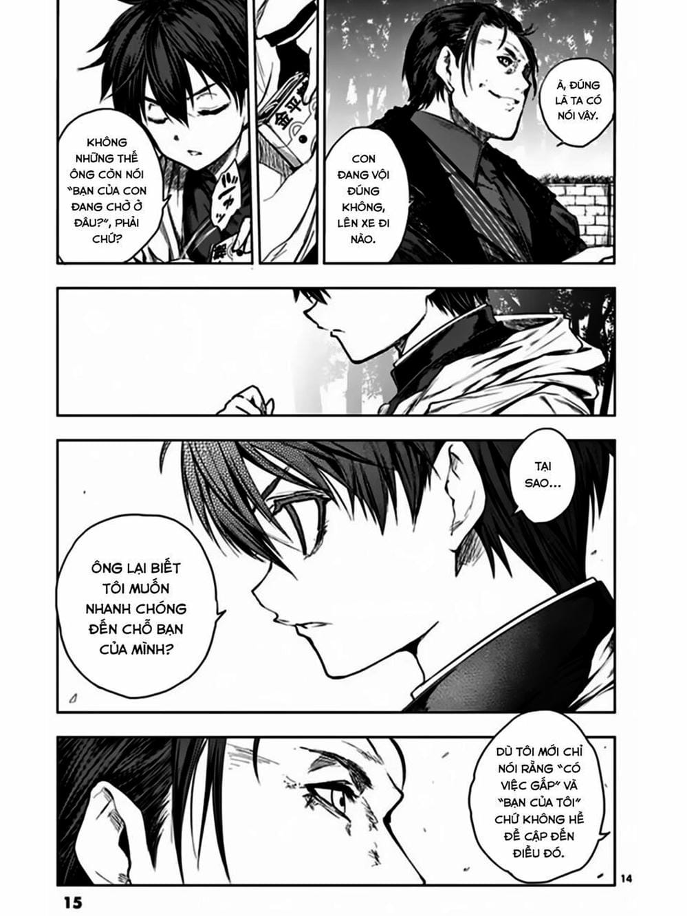 Truyện Tranh Trò Chơi Sinh Tồn - Deatte 5 Byou De Battle trang 3