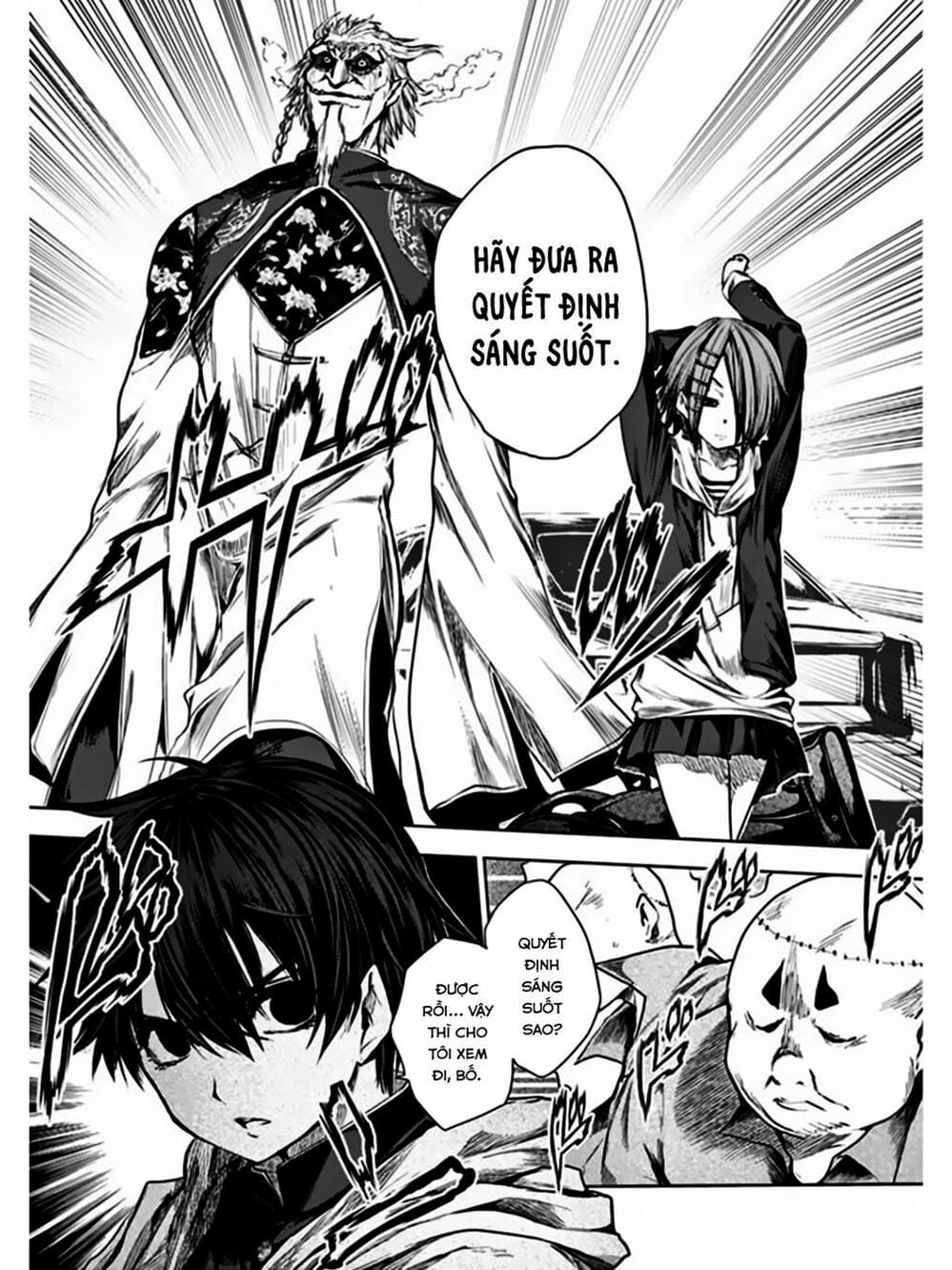 Truyện Tranh Trò Chơi Sinh Tồn - Deatte 5 Byou De Battle trang 3