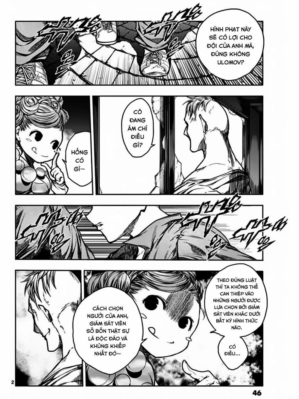 Truyện Tranh Trò Chơi Sinh Tồn - Deatte 5 Byou De Battle trang 3