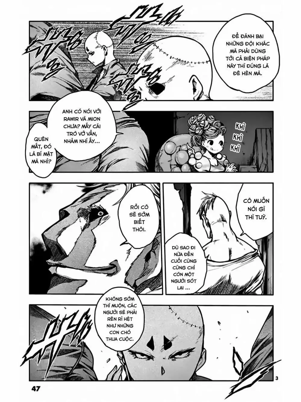 Truyện Tranh Trò Chơi Sinh Tồn - Deatte 5 Byou De Battle trang 3