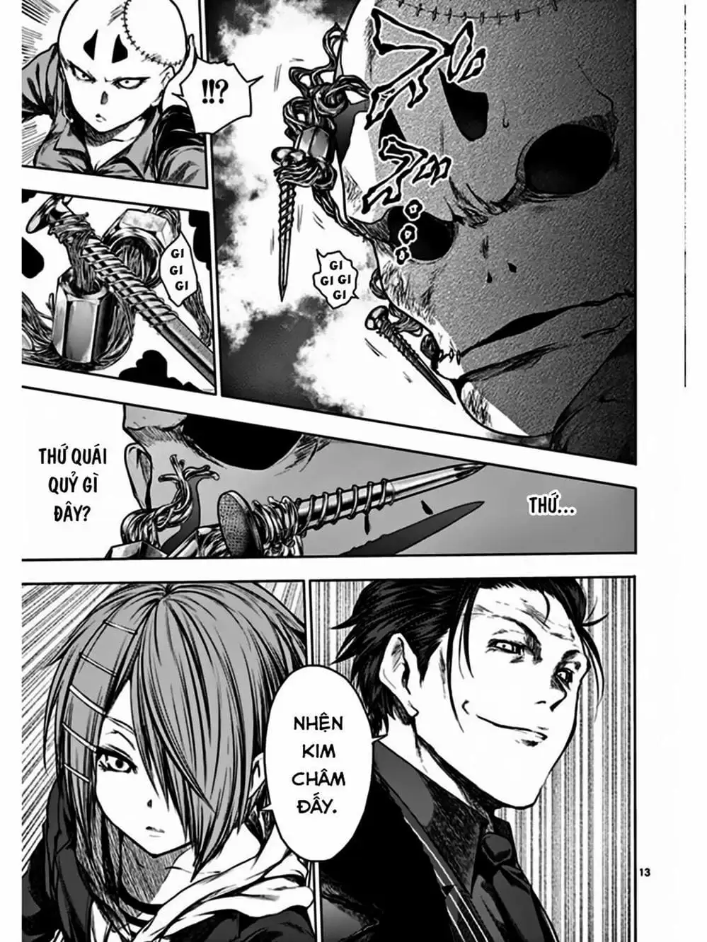 Truyện Tranh Trò Chơi Sinh Tồn - Deatte 5 Byou De Battle trang 3