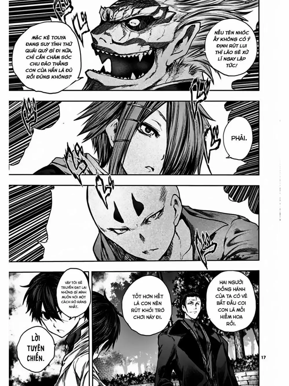 Truyện Tranh Trò Chơi Sinh Tồn - Deatte 5 Byou De Battle trang 3