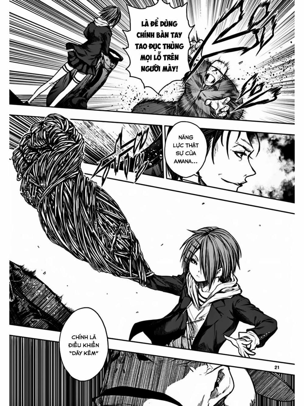 Truyện Tranh Trò Chơi Sinh Tồn - Deatte 5 Byou De Battle trang 3