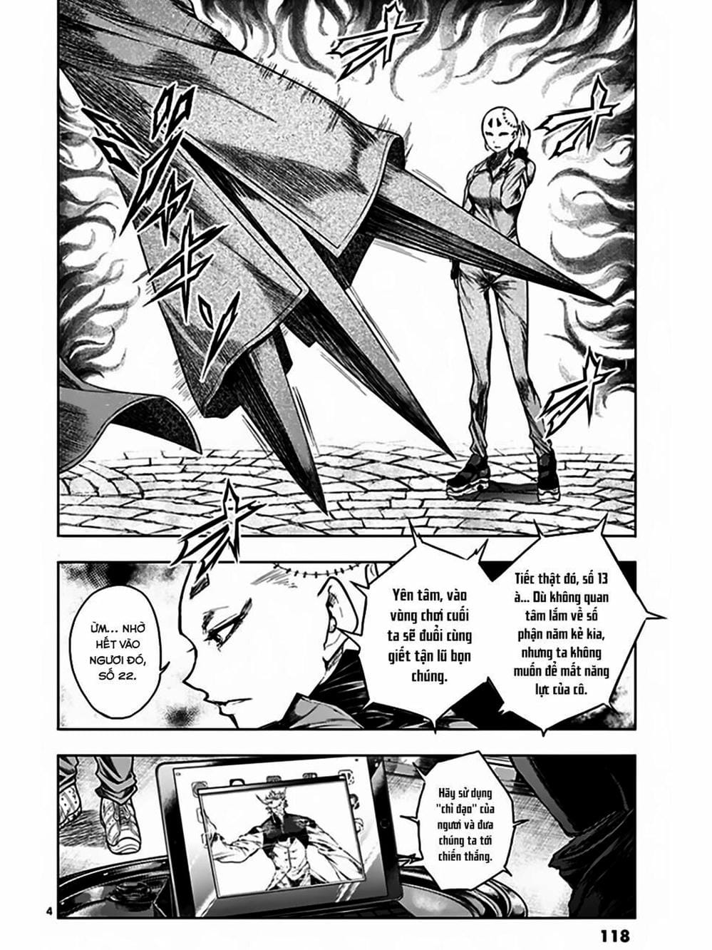 Truyện Tranh Trò Chơi Sinh Tồn - Deatte 5 Byou De Battle trang 3