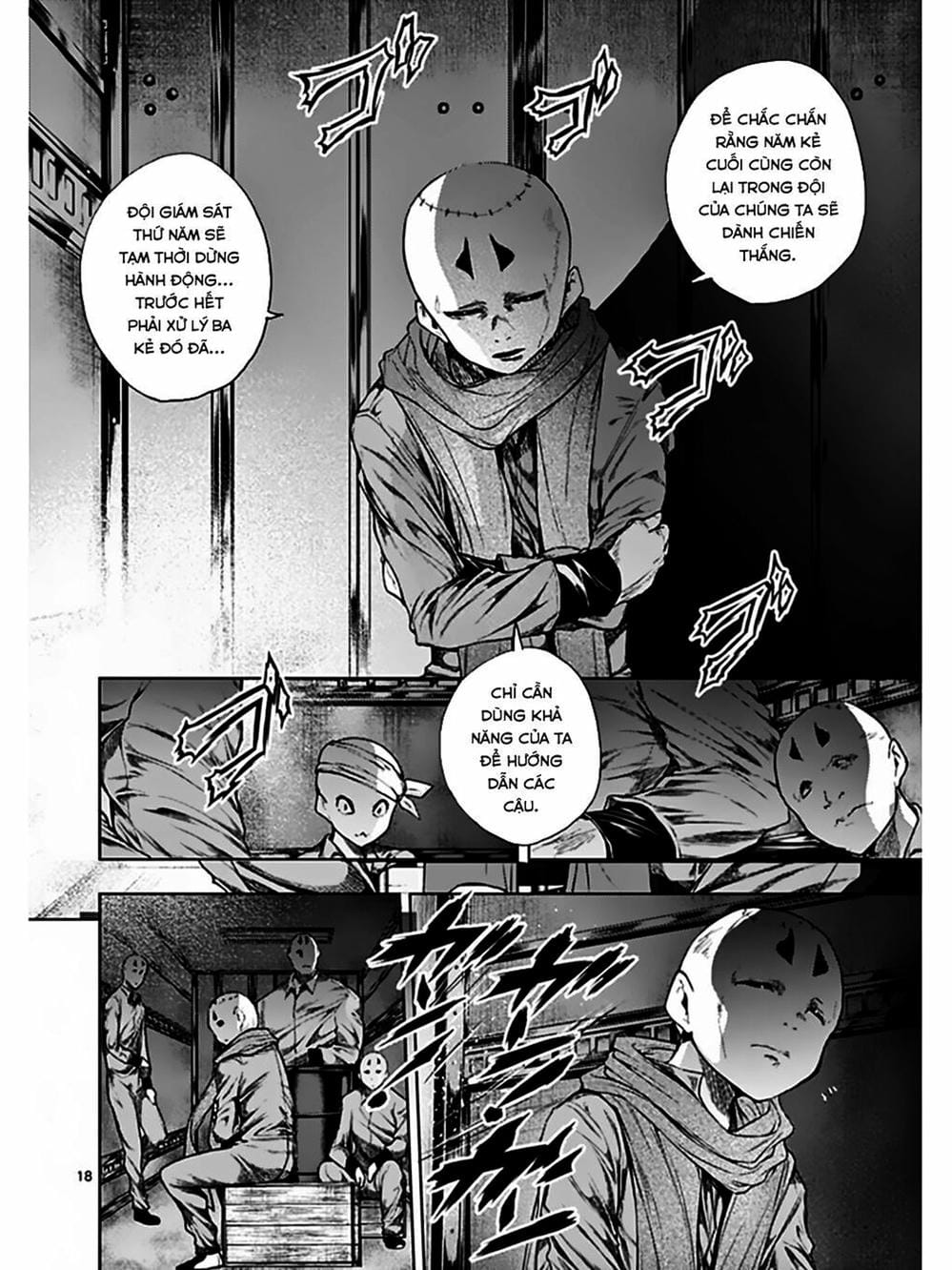 Truyện Tranh Trò Chơi Sinh Tồn - Deatte 5 Byou De Battle trang 3