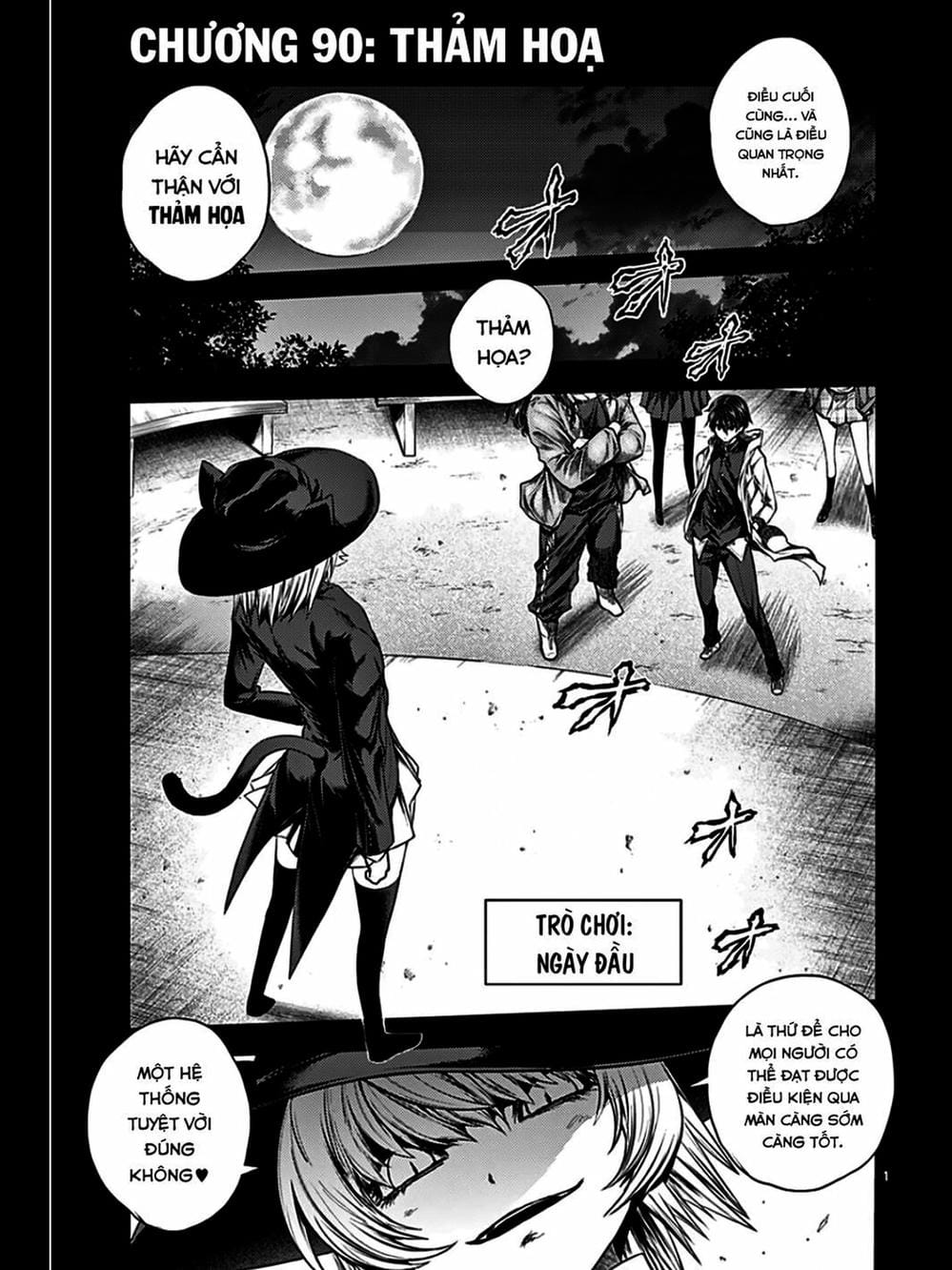 Truyện Tranh Trò Chơi Sinh Tồn - Deatte 5 Byou De Battle trang 3