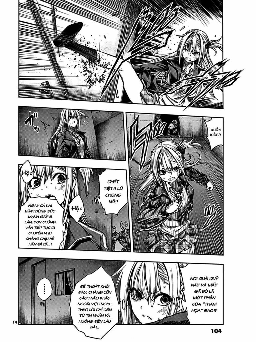 Truyện Tranh Trò Chơi Sinh Tồn - Deatte 5 Byou De Battle trang 3