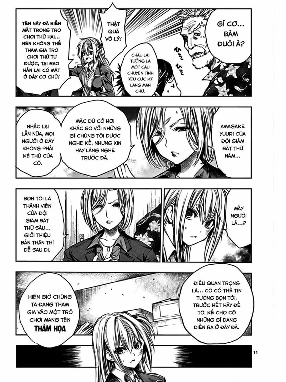 Truyện Tranh Trò Chơi Sinh Tồn - Deatte 5 Byou De Battle trang 3