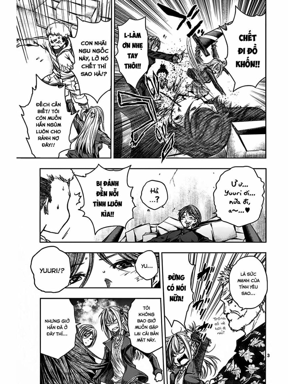 Truyện Tranh Trò Chơi Sinh Tồn - Deatte 5 Byou De Battle trang 3