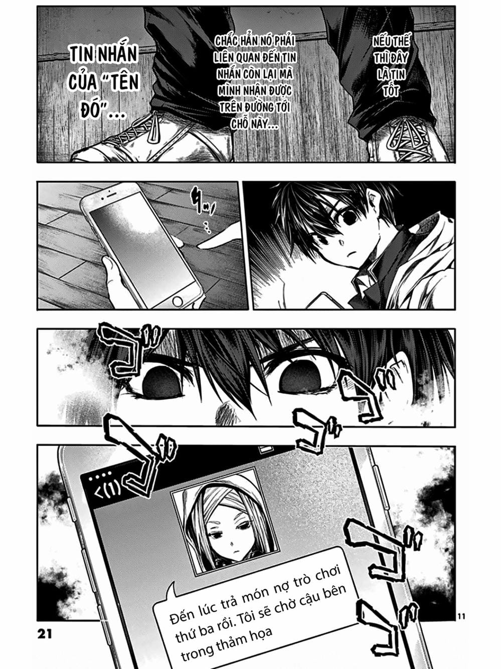 Truyện Tranh Trò Chơi Sinh Tồn - Deatte 5 Byou De Battle trang 3