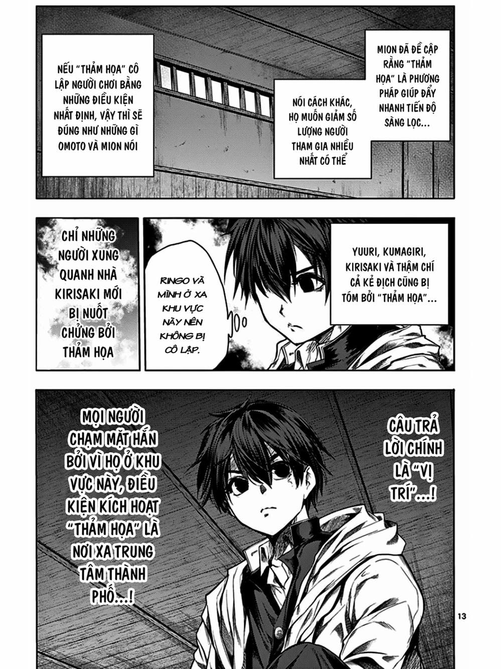 Truyện Tranh Trò Chơi Sinh Tồn - Deatte 5 Byou De Battle trang 3