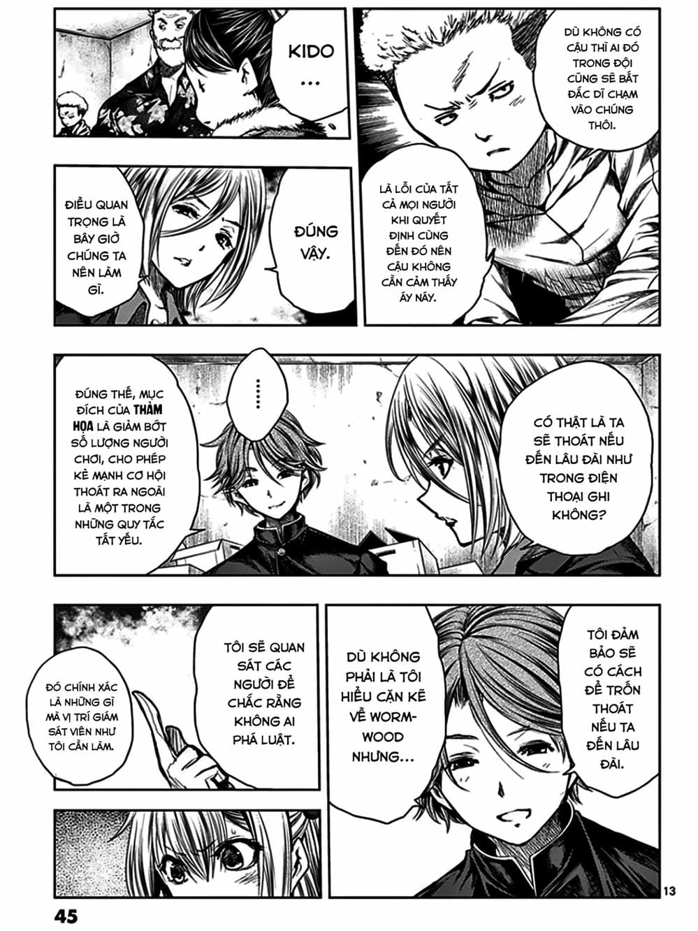 Truyện Tranh Trò Chơi Sinh Tồn - Deatte 5 Byou De Battle trang 3