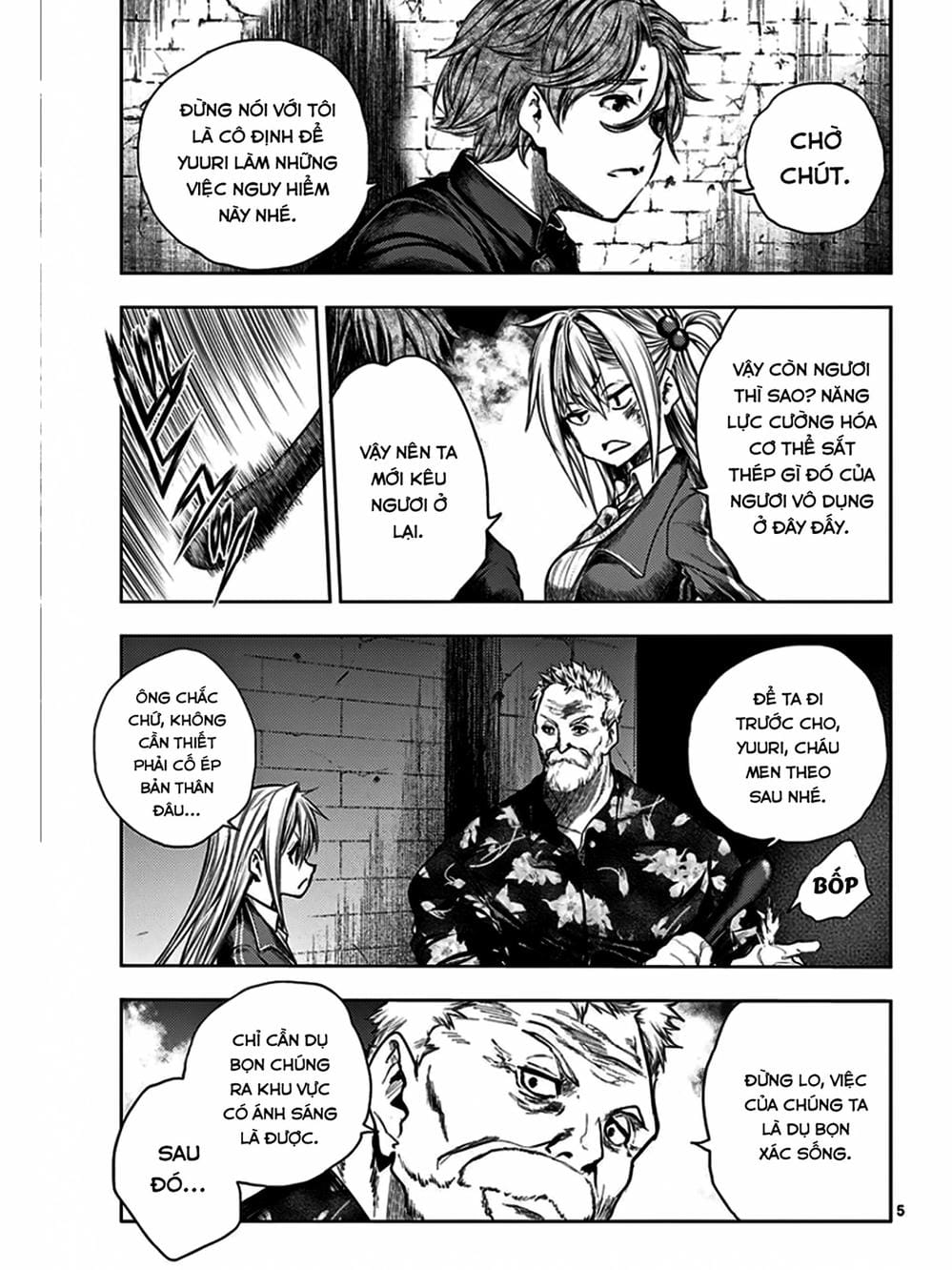 Truyện Tranh Trò Chơi Sinh Tồn - Deatte 5 Byou De Battle trang 3