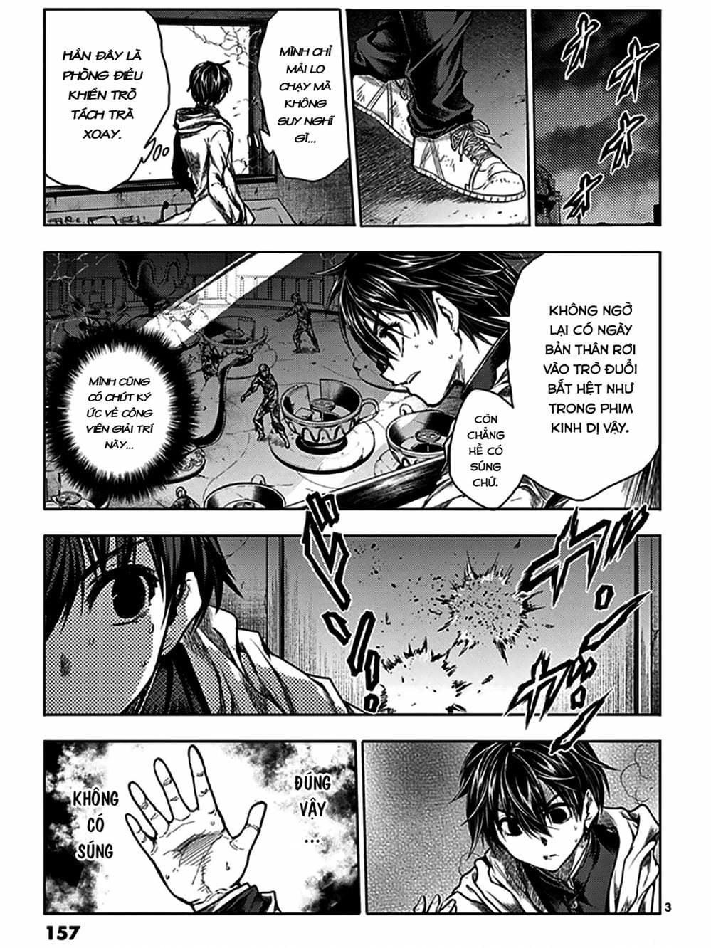 Truyện Tranh Trò Chơi Sinh Tồn - Deatte 5 Byou De Battle trang 3