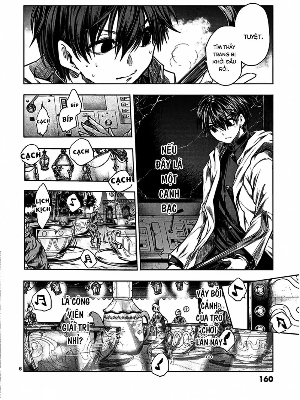 Truyện Tranh Trò Chơi Sinh Tồn - Deatte 5 Byou De Battle trang 3