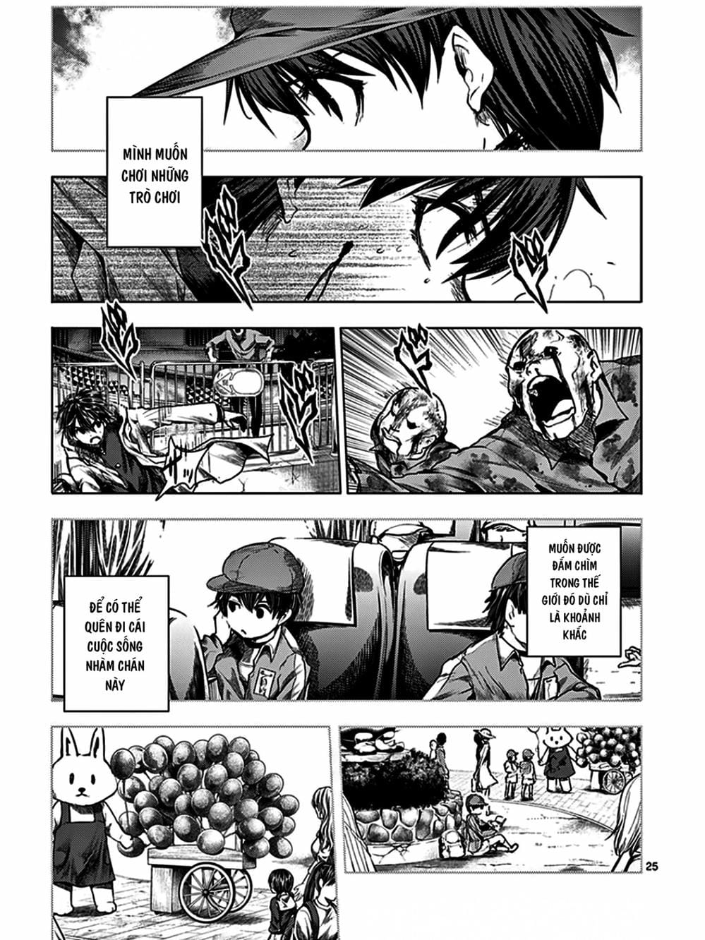 Truyện Tranh Trò Chơi Sinh Tồn - Deatte 5 Byou De Battle trang 3