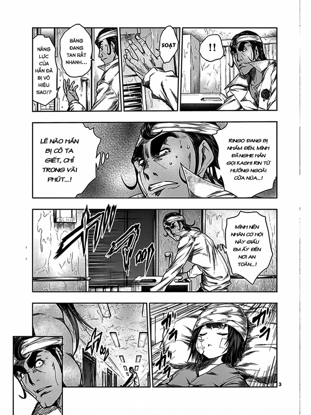 Truyện Tranh Trò Chơi Sinh Tồn - Deatte 5 Byou De Battle trang 3