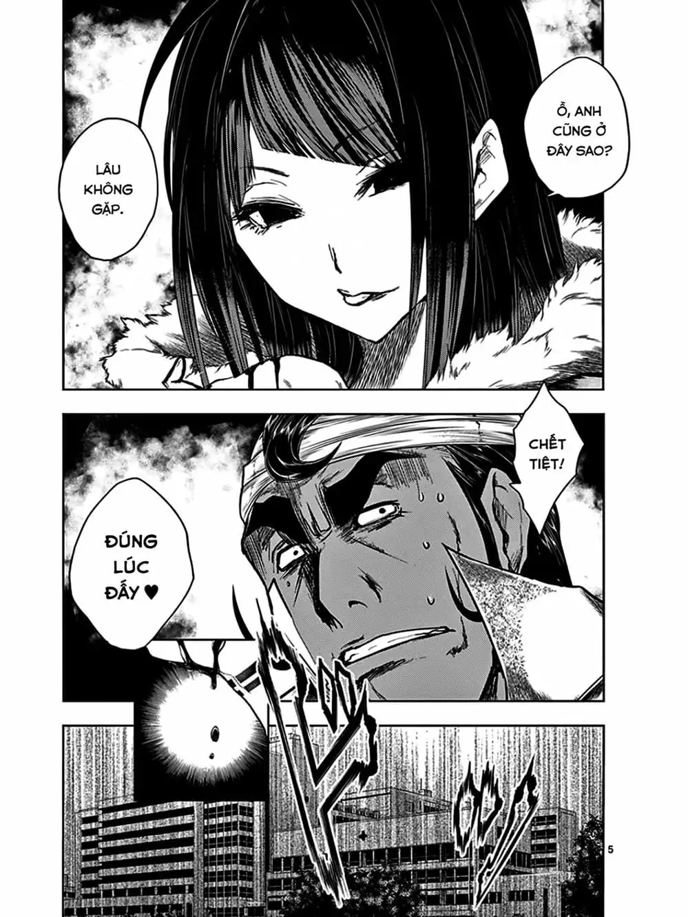 Truyện Tranh Trò Chơi Sinh Tồn - Deatte 5 Byou De Battle trang 3