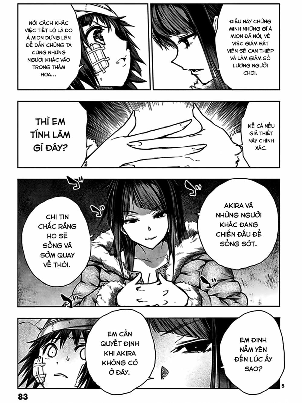 Truyện Tranh Trò Chơi Sinh Tồn - Deatte 5 Byou De Battle trang 3